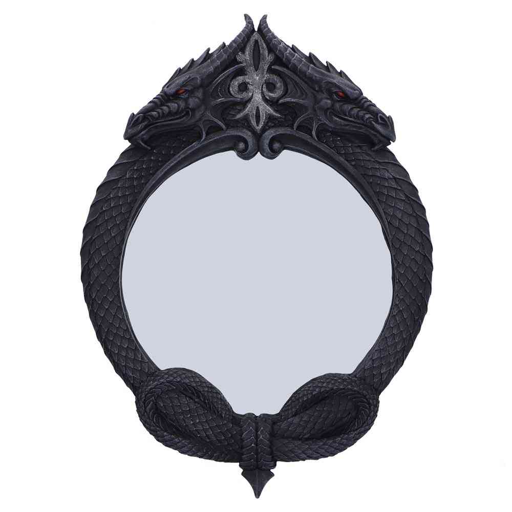 Nemesis Now - The Reflector 35.5cm Spiegel - Schwarz